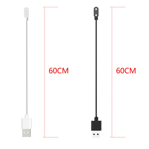White Smart Watch Charger, for VeryFit ID208BT/ ID207 Smart Watch Charger Magnetic Replacement USB Charging Cable Cord for VeryFit ID208BT Watch Charger Smartwatch Cables and Chargers