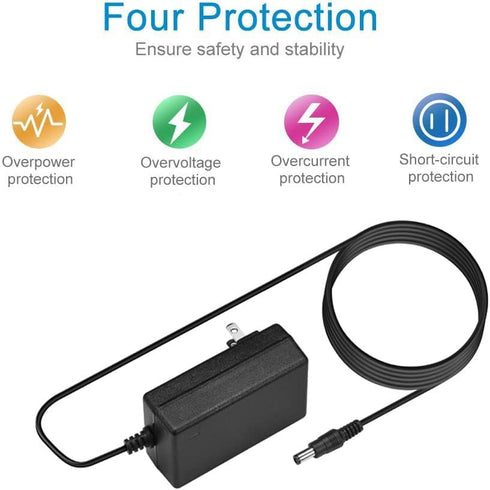 25.2V 1A Charger Massage Gun Power Cord Compatible for DACORM,Butyce,CINCOM,FIT King FT-025G Massage Gun Power Adapter