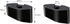 Headset Full Hinge Replacement Parts for Logitech G930, G430, G230, G231, 1 Pair for Broken Headphone Repair