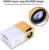 Smart Projector, Portable 6000 Lumens LED Mini Projector, 1080P Home Theater Video Projector for Outdoor Recreation