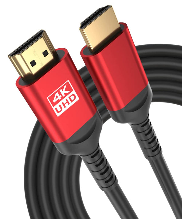4K@60Hz HDMI Cable, High Speed 18Gbps with HDR10 & HDCP2.2, CL3 Rated