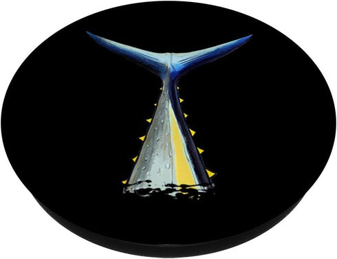 Bluefin Tuna | Tuna Tail | Deep Sea Fishing PopSockets PopGrip: Swappable Grip for Phones & Tablets