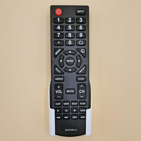 Replacement Remote Control for Insignia LED LCD HDTV TV Models NS24D510NA15, NS-32D312NA15, and More