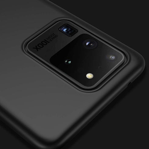 X-level Samsung Galaxy S20 Ultra Case/S20 Ultra 5G, Slim Fit Soft TPU Ultra-Thin Cover, Matte Finish, Black