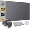 Generic 4k Metal Lightproof Foldable Portable Movie Screen, 16:9 HD Anti Light Projector