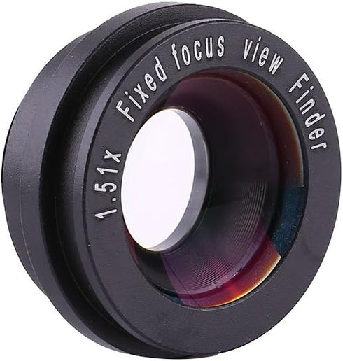 Generic 1.5X 6 15mm Fixed Focus Viewfinder Eyepiece Magnifier for DSLR Camera, Durable Eyecup with Mount Bases, Eye
