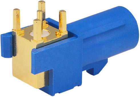 Fakra SMB C Male RF Coaxial Adapter, Fakra C Male PCB Mount