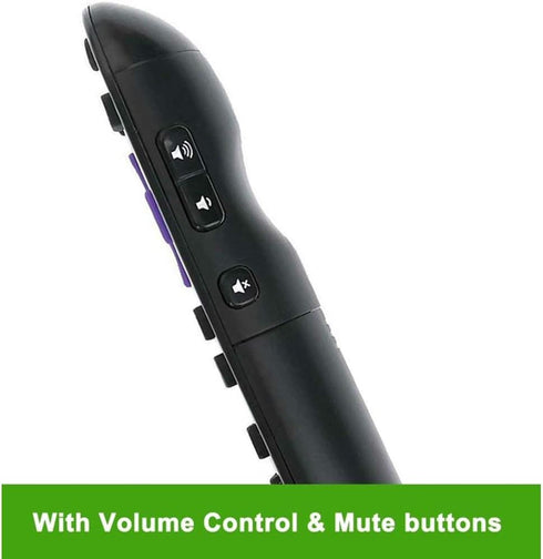 Remote Control for ONN Roku TV 4K UHD Smart HDTV, Compatible with All ONN Roku TVs