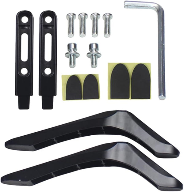 Milisten 1 Set TV Base Feet TV Stand Mount Legs Universal Table Stand