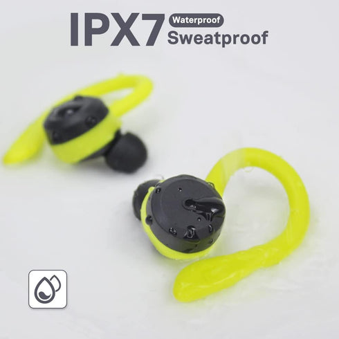 IPX7 Headsets APEKX Bluetooth Headphones True Wireless Earbuds with Charging Case Waterproof Stereo Sound Earphones