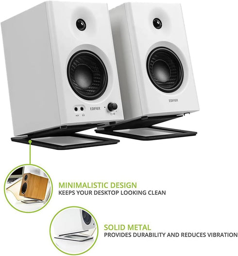 Generic Desktop Sound Stand Base Carbon Steel Material Shock Absorption and Improved Sound Quality Speaker Bracket