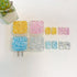 Cute Cable Protector, Bling Glitter Waves Edge Design for iPhone Charger, Luxury Soft Data Line Cover (Blue)