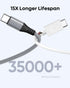 USB C to USB C Cable 20FT, Extra Long 60W Fast Charging Cable, Premium Nylon Braided for iPhone 15 Pro Max, Galaxy,