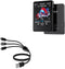 BoxWave Cable Compatible with QNGEE S7 Portable MP3 Player - MultiCharge MicroUSB Cable,