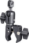 FANAUE Action Camera Universal Ball Adapter with Handlebar Base Mount Strong Rod Clamp,B