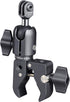 FANAUE Action Camera Universal Ball Adapter with Handlebar Base Mount Strong Rod Clamp,B