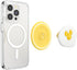 PopSockets Round Phone Grip Compatible with MagSafe, Disney Breakfast Buddies - Sunny Side Up, Adapter Ring Included,