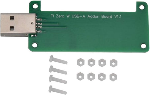 USB Dongle Expansion Board for Zero 1.3/Zero W, Plug and Play Adapter for Developers, Cybersecurity Projects