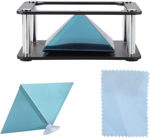 3D Holographic Display Stands Projector, 3.5~6Inch Mobile Smartphone Hologram for Corporate Product Display
