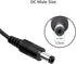 Generic 4-Plug 4-Way 4CH, 8CH 16CH Guy-Tech Tip Splitter Power Cord Cable Compatible with SANNCE and Channel HDMI