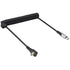 USB 3.1 Type C to Type C Cable, 90 Degree Spring Spiral Fast Charging Data Extension Cable, 3.3FT/1M for Laptop & Tablet