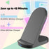 15W Fast Wireless Charger, 10W Wireless Charging Stand Compatible with iPhone 14 13 12 11 Pro XR XS 8 Plus Galaxy S22