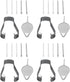 20x Replacement Touch Stylus Tips for Galaxy Tab S6 Lite 10.4" SM P610 P615, Includes 4 Tweezers, 4 Ejector Pins