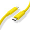 USB C to USB C 3.1 Gen 2 Cable, 100W PD, 10Gbps Data Transfer, 5A Fast Charging, Yellow, 3.3Ft