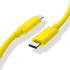 USB C to USB C 3.1 Gen 2 Cable, 100W PD, 10Gbps Data Transfer, 5A Fast Charging, Yellow, 3.3Ft