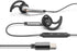 Wired USB C Headphones for Sports Running, Half in-Ear Earbuds with Microphone, Secure Fit, Tangle-Free Braided Cord,