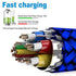 AkoaDa USB-C Cable 3-Pack (10ft+6.6ft+3.3ft) Fast Charger, Nylon Braided, Compatible with Samsung Galaxy & LG Models.