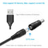 Belker Universal 5V DC 5.5 2.1mm Jack Charging Cable, USB to DC Power Cable with 14 Interchangeable Plugs, Max 3A