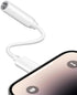 HianDier iPhone Headphone Adapter, Lightning to 3.5mm Adapter for Bluetooth Headphones Compatible with iPhone 14 13 12