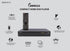 Impecca MP3 1080P, 2.0 100-240V DVHP9117 DVD Player for TV Multi-Region HDMI, RCA AV Cable, USB, CD Playback