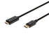 2 (6.6ft) 4K@60Hz Monoprice DisplayPort to HDTV Cable - Meter - Select Series Black