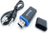 USB Bluetooth Receiver Adapter Wireless Audio Adapter 3.5mm Car Kit Music Receiver for Home/Car Stereo Sound System, Portable Speskers, (Aux in) with 3.5mm Cable (Black)…