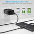 1ft Short USB C Cable, 3A Fast USBC Charging Station Cord for Samsung Galaxy S10 S9 S8 S20 S23 S22 S21 Plus, Moto Z Z3,