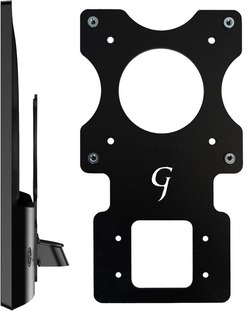 Gladiator Joe Monitor Arm/Mount VESA Bracket Adapter for LG 24MP58VQ, 24MP59G, 27MP58VQ, Laser Cut, Made in North