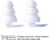 Swimbuds Sport Replacement Earbuds, Trees (Small)