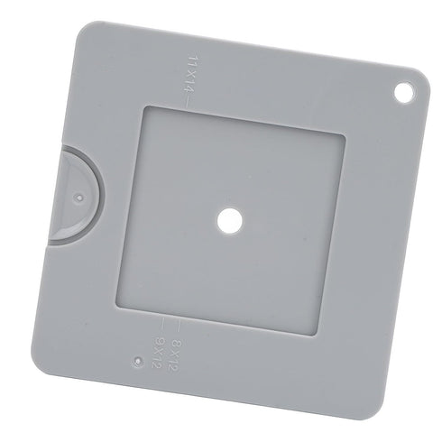 2 Ymiko Artist View Finder, Pcs View Finder with Sliding Mechanism ABS Plastic Optical View Finder Color Isolation View