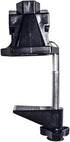 1Pc Black Bracket Clamp Accessories Holder for Mic Clamps, Fixed Metal Desk Lamp Clip, Camera Flash Mount, Monitor