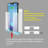 LANBON P2 Wireless Charger Wall Mounted, Wireless Phone Charger for Bedside/Sofa/Desk/Garage/Kitchen, 15W Fast Charging