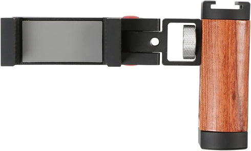 Amykite Foldable Smartphone Grip Mount with Wrist Strap, Compatible with 1/4 Standard Screw