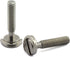 HJ Garden 2pcs D-Ring Stainless Steel Camera Fixing Screws, 1/4-20 Thread for Tripod Monopod QR Plate