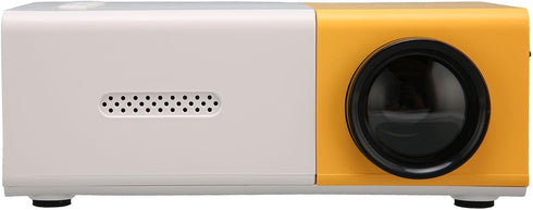 Portable HD 1080P Mini Projector - Compact for Movies and Gaming, Ideal for Travel