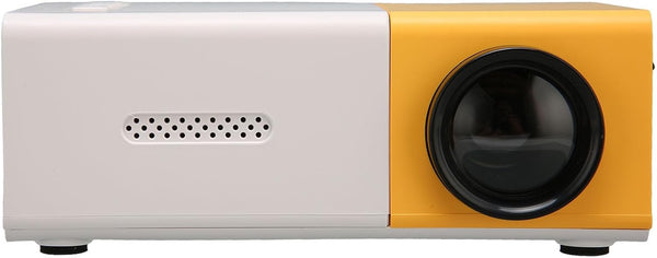 Portable HD 1080P Mini Projector - Compact for Movies and Gaming, Ideal for Travel