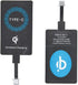 2 PCS Qi Wireless Charger Type-C Charging Receiver for Mobile Phone