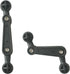 2 Pack 17mm Double Sided Ball Mount Arm 4'' Extension Rod Joint Connector Adapter for Garmin GPS Car Phone Holder