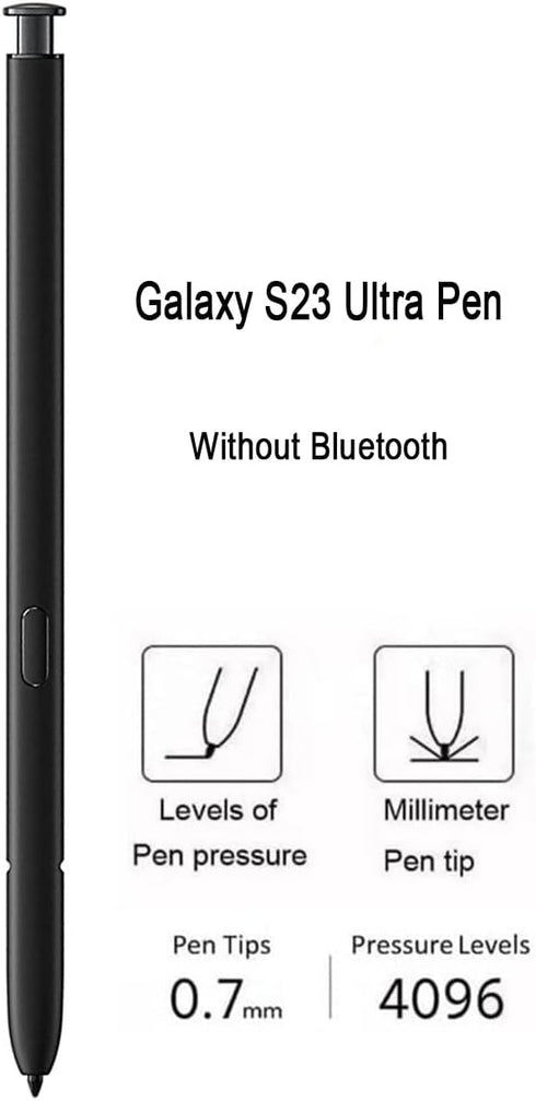 Galaxy S23 Ultra Pen Replacement, Samsung Galaxy S23 Ultra 5G Touch Screen Stylus Pen, S Pen Without Bluetooth Tips