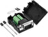 uxcell D-sub DB15 Breakout Board Connector with Case, 15 Pin 3 Row Male Port Solderless Terminal Block Adapter
